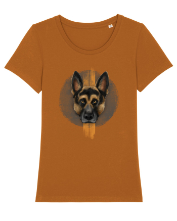 German Shepherd Roasted Orange