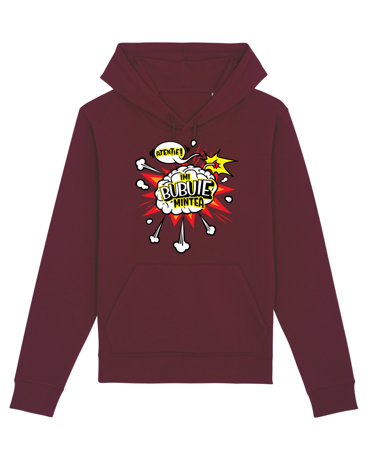 Hanorac Unisex Drummer Burgundy