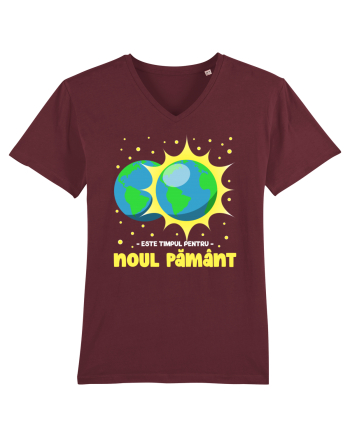 Este timpul pentru Noul Pământ - V2 Burgundy