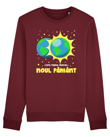 Este timpul pentru Noul Pământ - V2 Burgundy