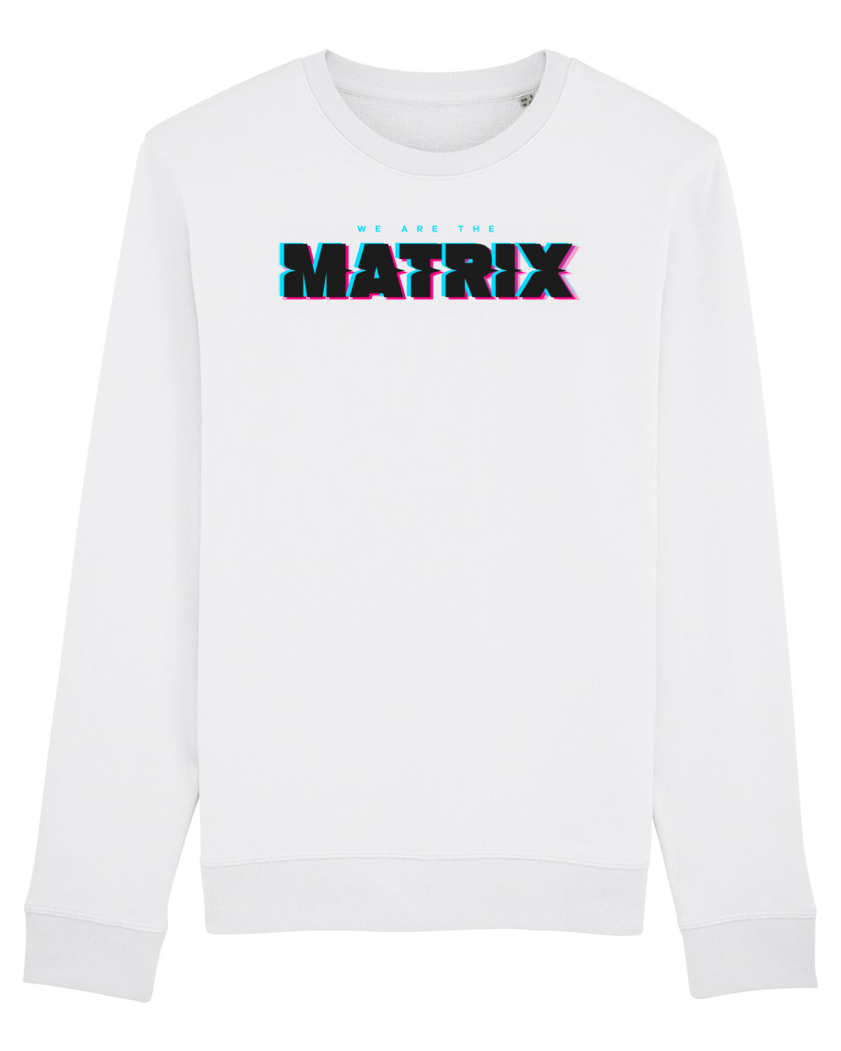 Bluză mânecă lungă Unisex Rise White
