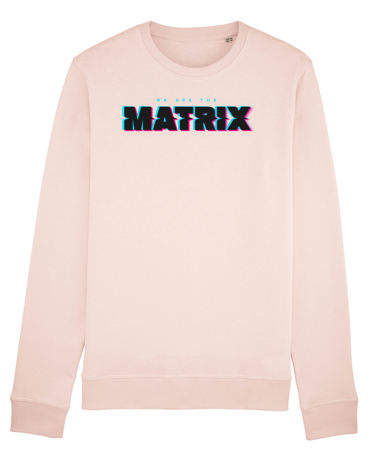 Bluză mânecă lungă Unisex Rise Candy Pink