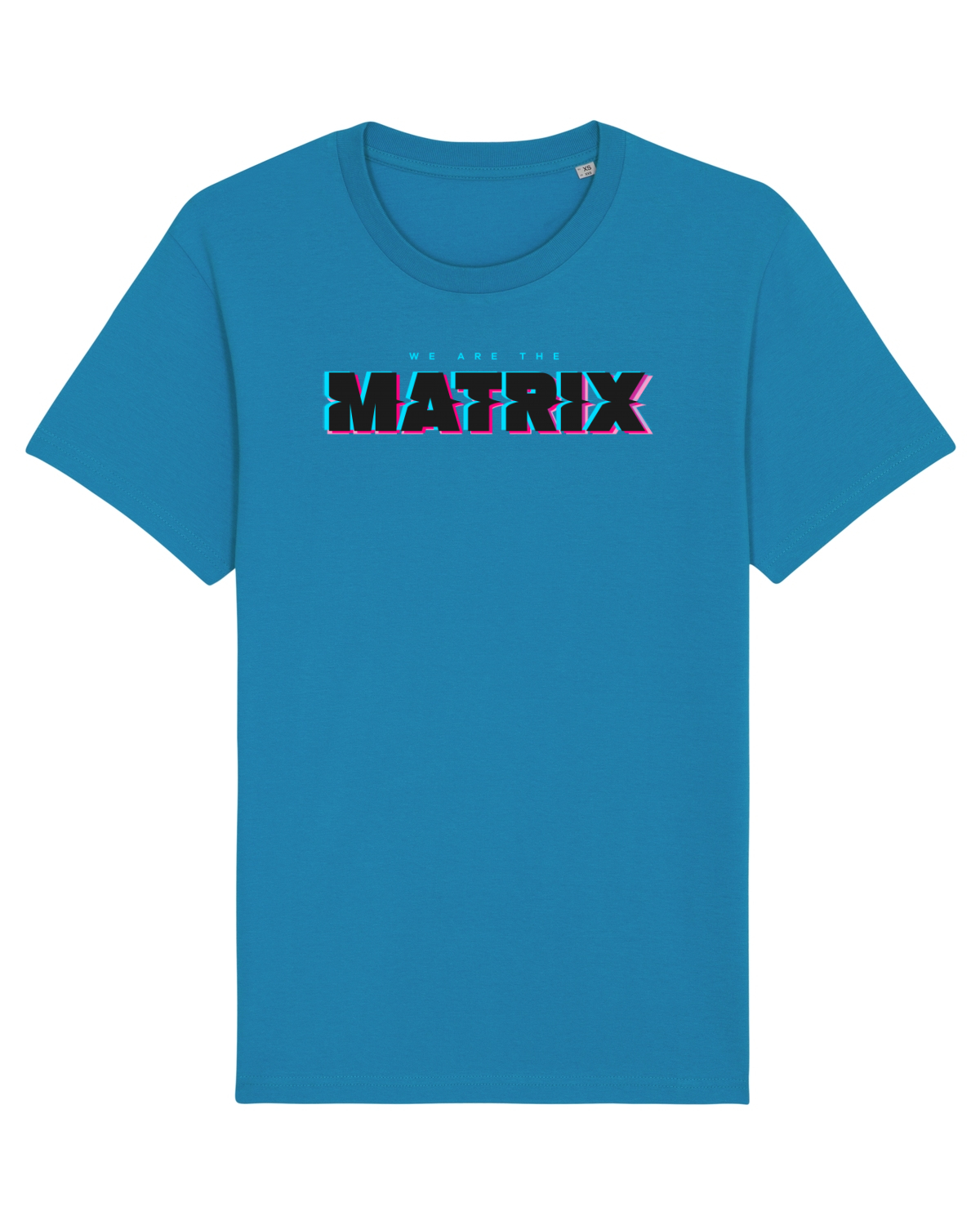 Tricou mânecă scurtă Unisex Rocker Azur