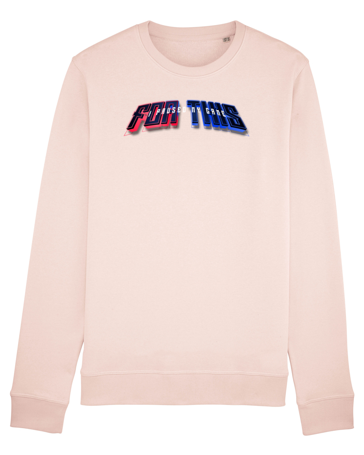 Bluză mânecă lungă Unisex Rise Candy Pink