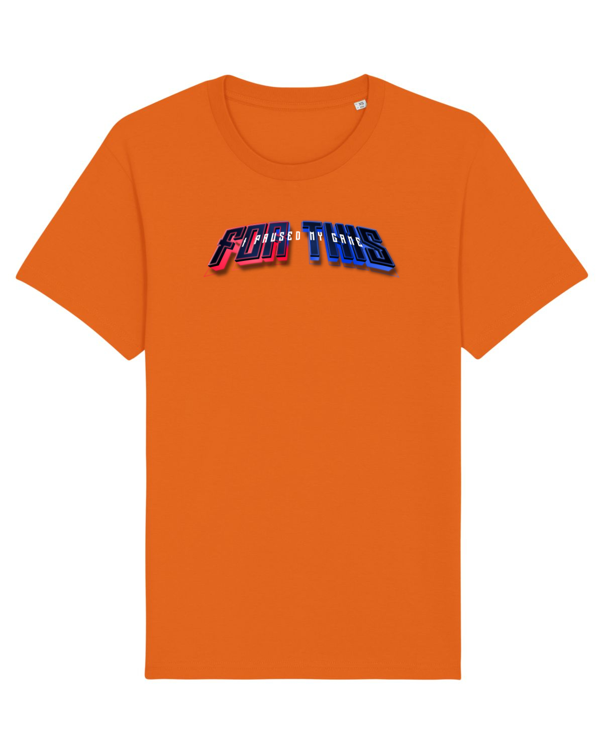 Tricou mânecă scurtă Unisex Rocker Bright Orange
