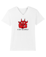 Ai dat de Dracu' Tricou mânecă scurtă guler V Bărbat Presenter