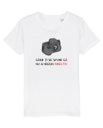 Când ți se spune că nu ai niciun obiectiv Tricou mânecă scurtă  Copii Mini Creator