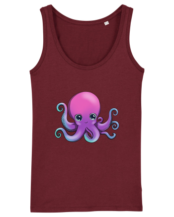 Baby octopus Burgundy
