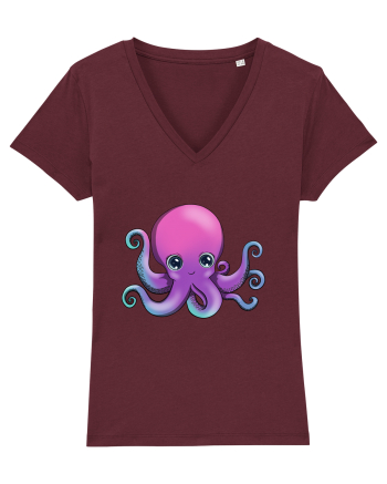 Baby octopus Burgundy