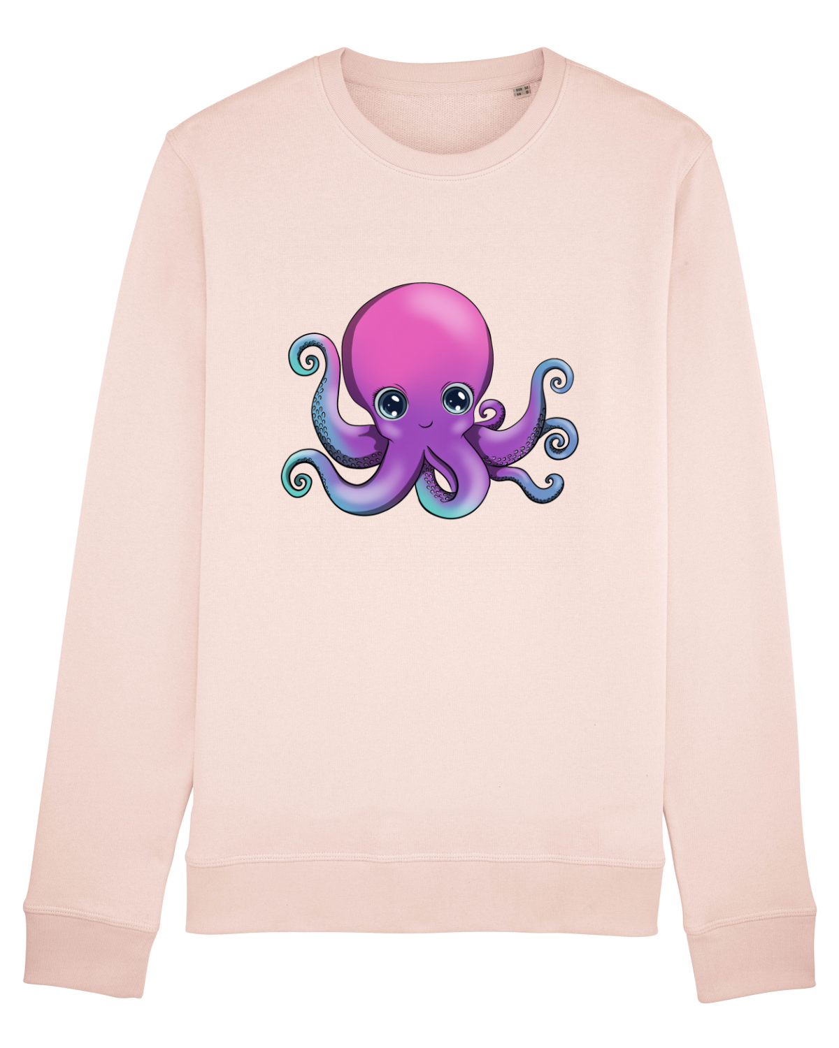 Bluză mânecă lungă Unisex Rise Candy Pink
