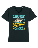 Cruise Squad 2023 Tricou mânecă scurtă guler V Bărbat Presenter