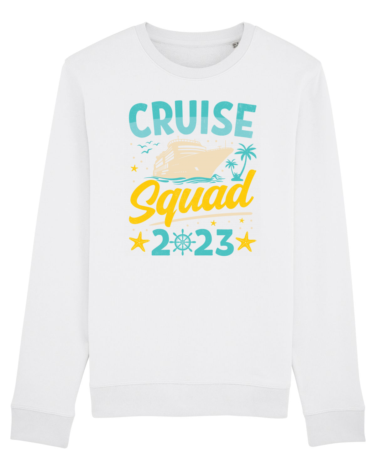 Bluză mânecă lungă Unisex Rise White