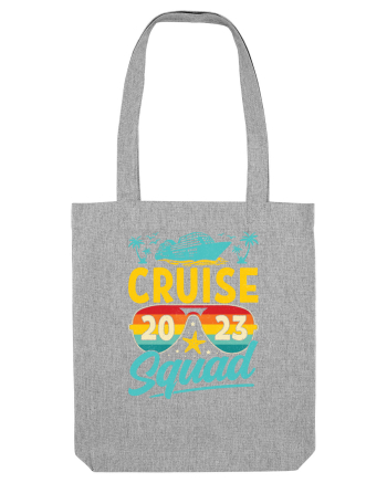 Cruise Squad 2023 Retro Glasses Heather Grey
