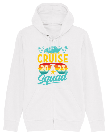 Cruise Squad 2023 Retro Glasses White
