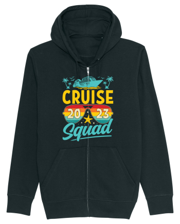 Cruise Squad 2023 Retro Glasses Black