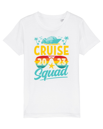 Cruise Squad 2023 Retro Glasses White