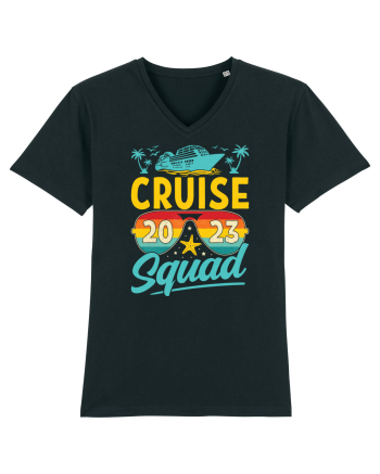 Cruise Squad 2023 Retro Glasses Black