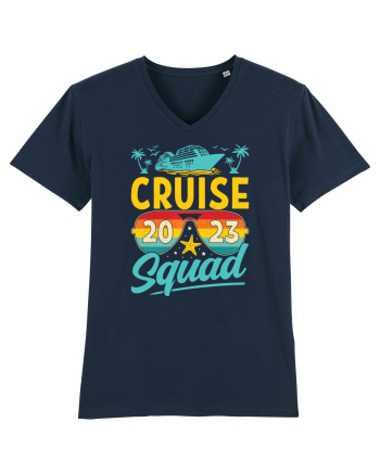 Cruise Squad 2023 Retro Glasses French Navy