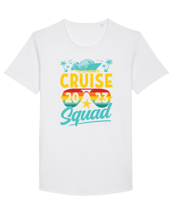 Cruise Squad 2023 Retro Glasses White