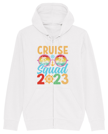 Cruise Squad 2023 Retro Colors White