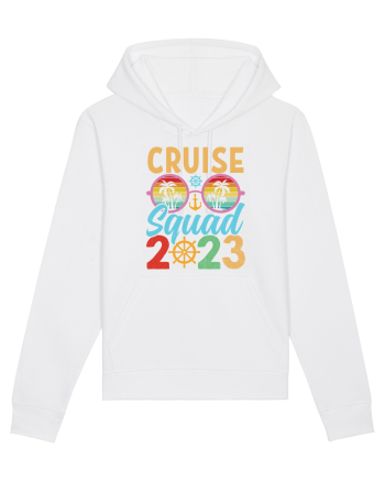 Cruise Squad 2023 Retro Colors White
