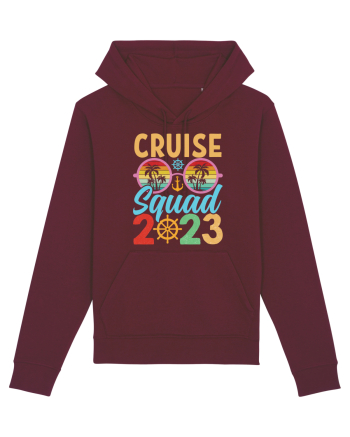 Cruise Squad 2023 Retro Colors Burgundy