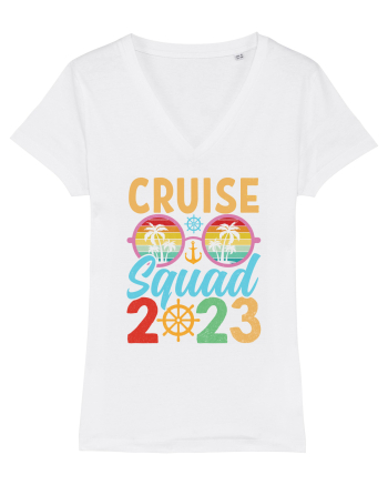 Cruise Squad 2023 Retro Colors White