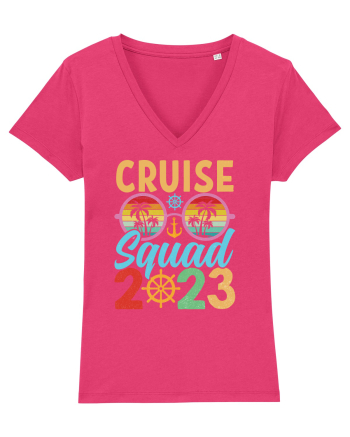 Cruise Squad 2023 Retro Colors Raspberry