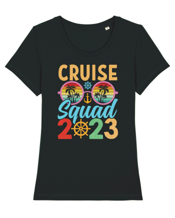 Cruise Squad 2023 Retro Colors Black
