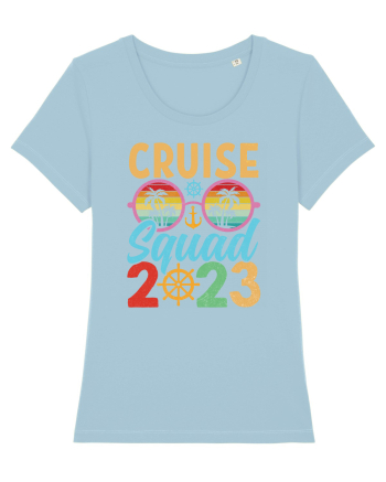 Cruise Squad 2023 Retro Colors Sky Blue