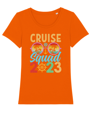 Cruise Squad 2023 Retro Colors Bright Orange