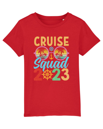Cruise Squad 2023 Retro Colors Red
