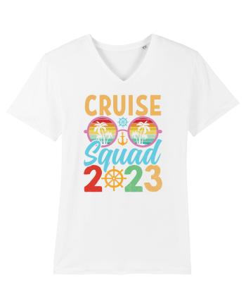 Cruise Squad 2023 Retro Colors White