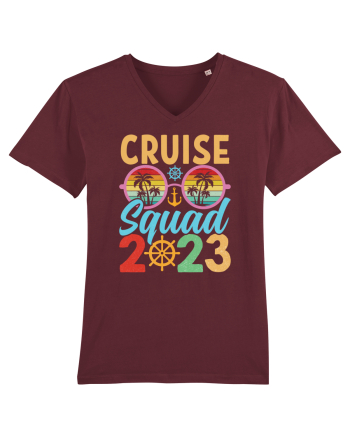 Cruise Squad 2023 Retro Colors Burgundy