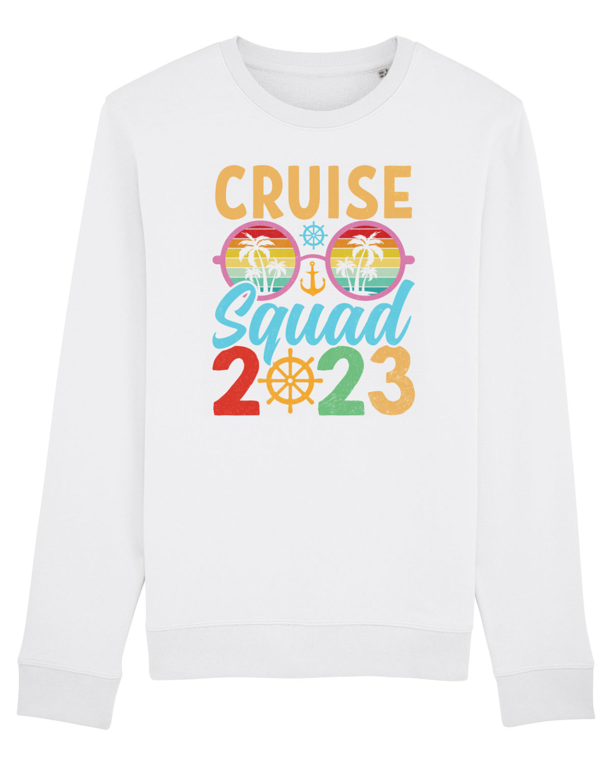 Bluză mânecă lungă Unisex Rise White