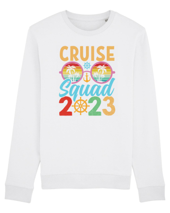 Cruise Squad 2023 Retro Colors White