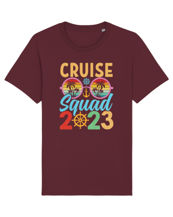 Cruise Squad 2023 Retro Colors Burgundy