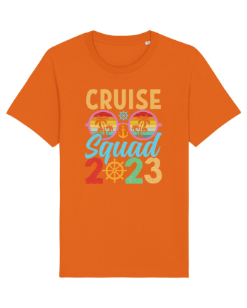 Cruise Squad 2023 Retro Colors Bright Orange