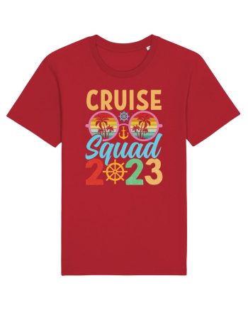 Cruise Squad 2023 Retro Colors Red