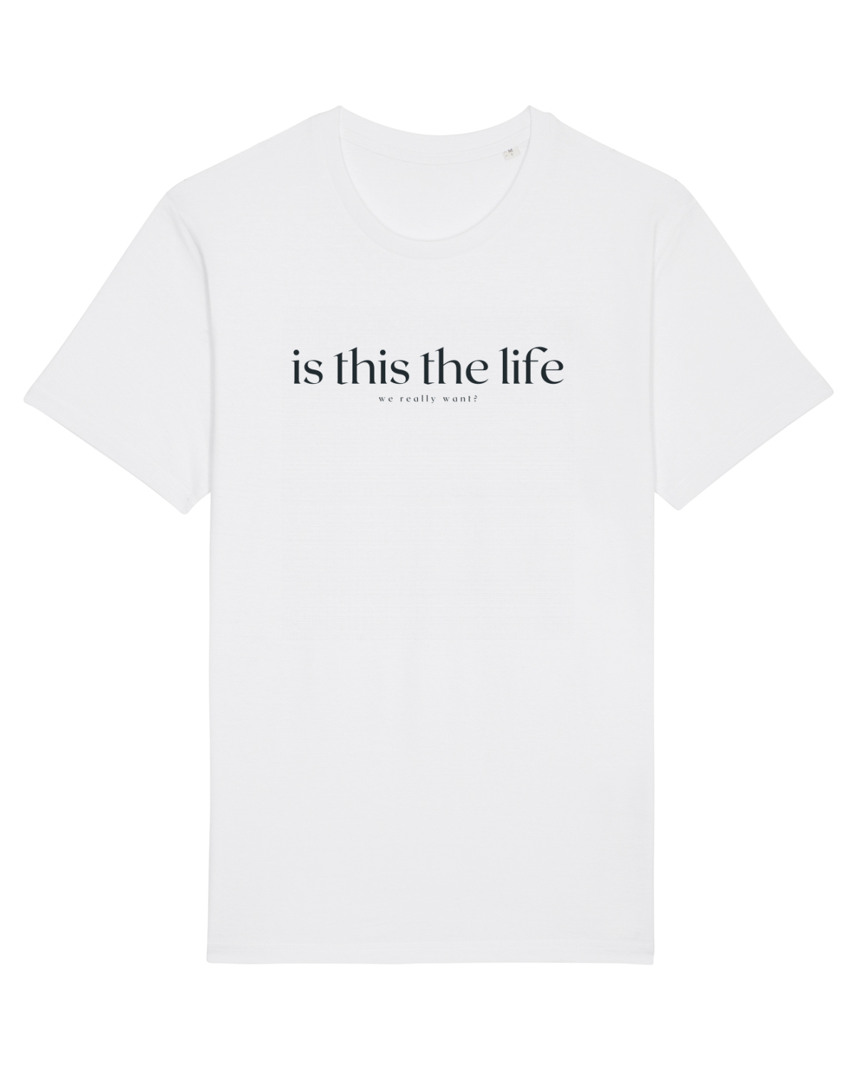 Tricou mânecă scurtă Unisex Rocker White
