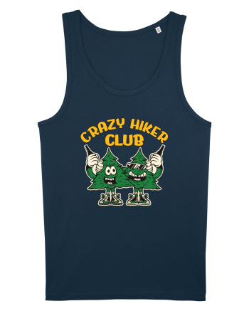 Crazy Hiker Club with beers Navy