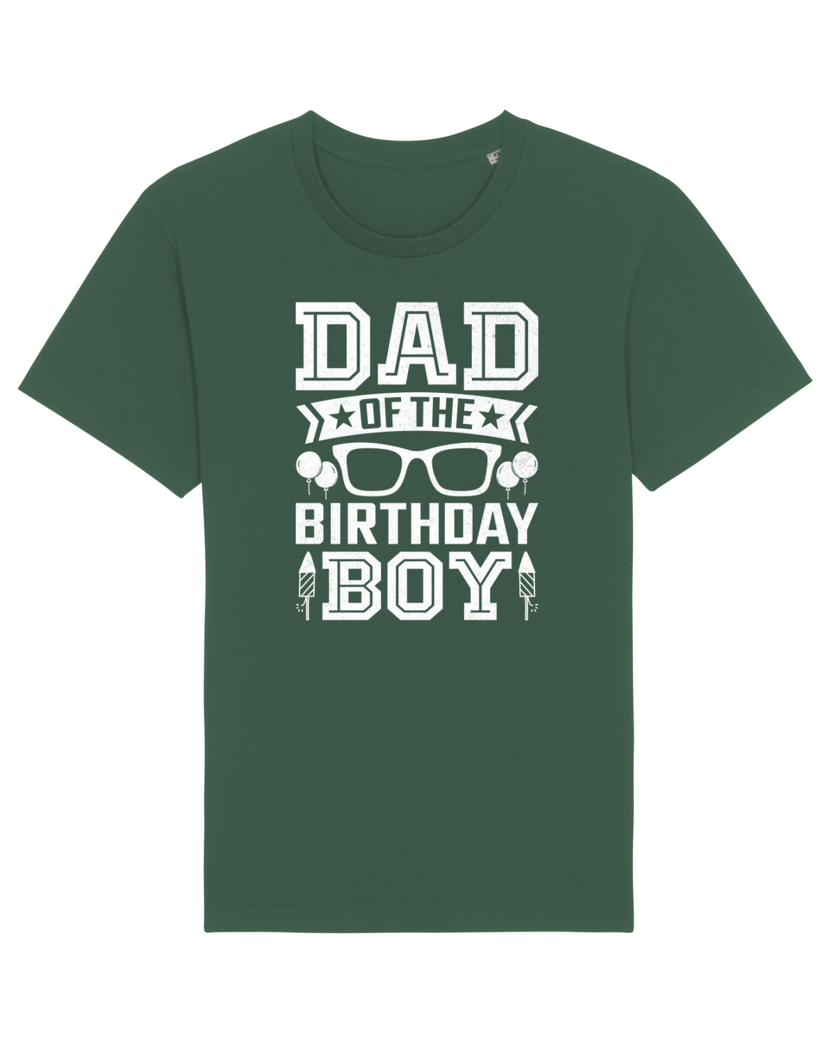 Tricou mânecă scurtă Unisex Rocker Bottle Green