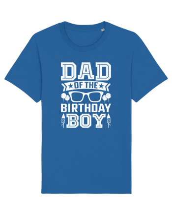 Dad Of The Birthday Boy Royal Blue