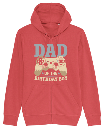 Dad Of The Birthday Boy Gamer Carmine Red