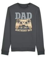 Dad Of The Birthday Boy Gamer Bluză mânecă lungă Unisex Rise