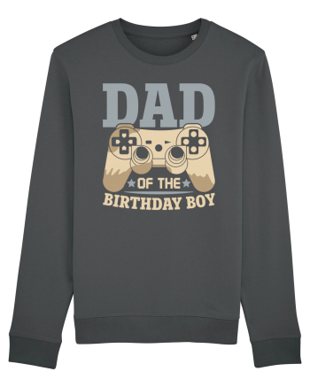 Dad Of The Birthday Boy Gamer Anthracite