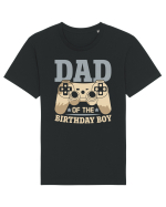 Dad Of The Birthday Boy Gamer Tricou mânecă scurtă Unisex Rocker