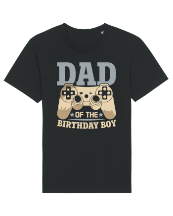 Dad Of The Birthday Boy Gamer Black
