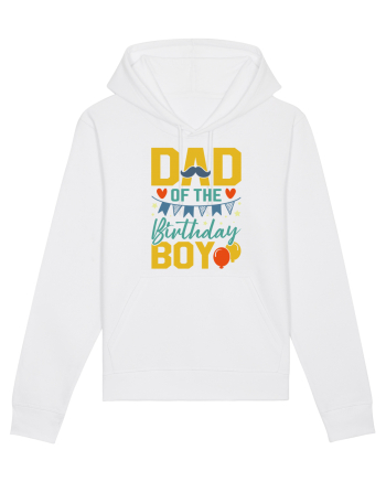 Dad Of The Birthday Boy | Party Dad White