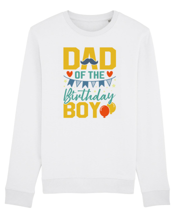 Dad Of The Birthday Boy | Party Dad White